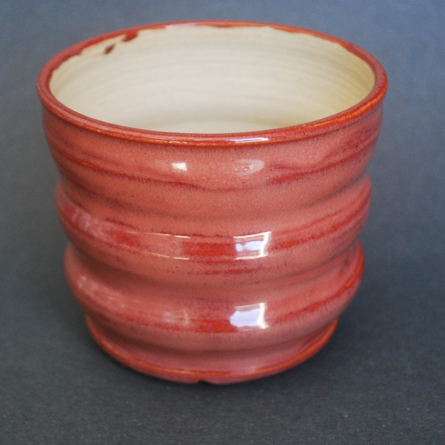 Small Red Bubble Planter