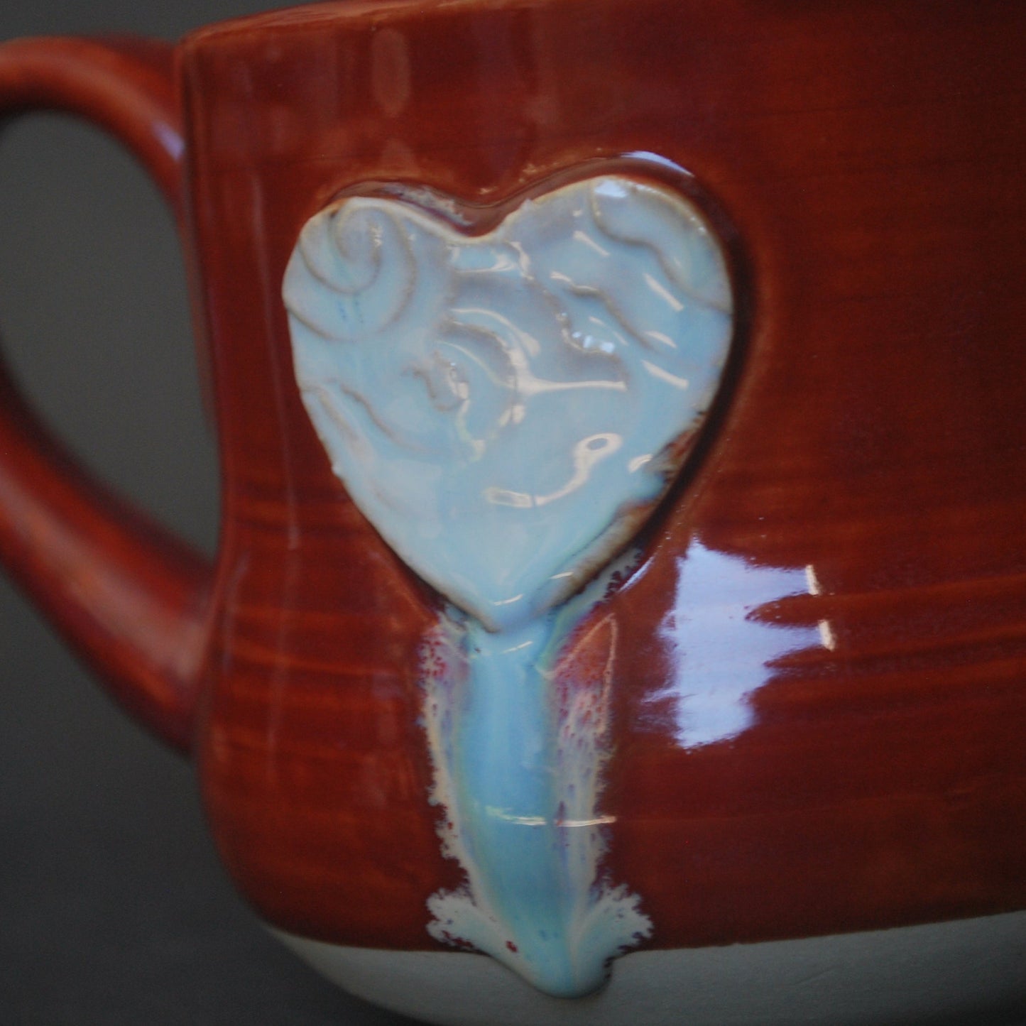 Blue Hearts Bleed Mug