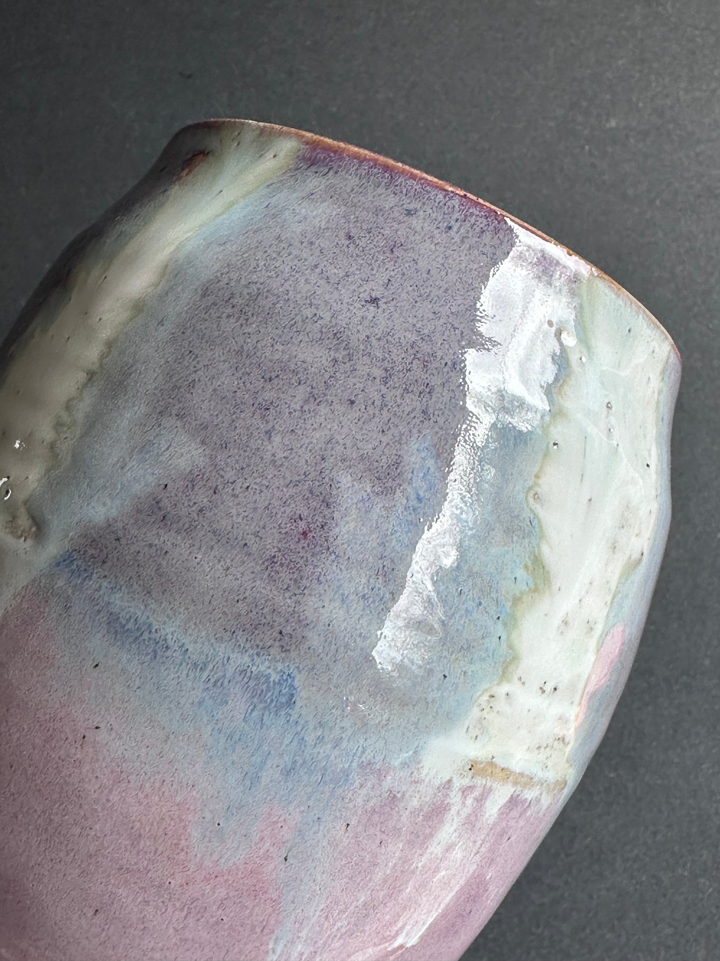 Medium Purple Flower Vase