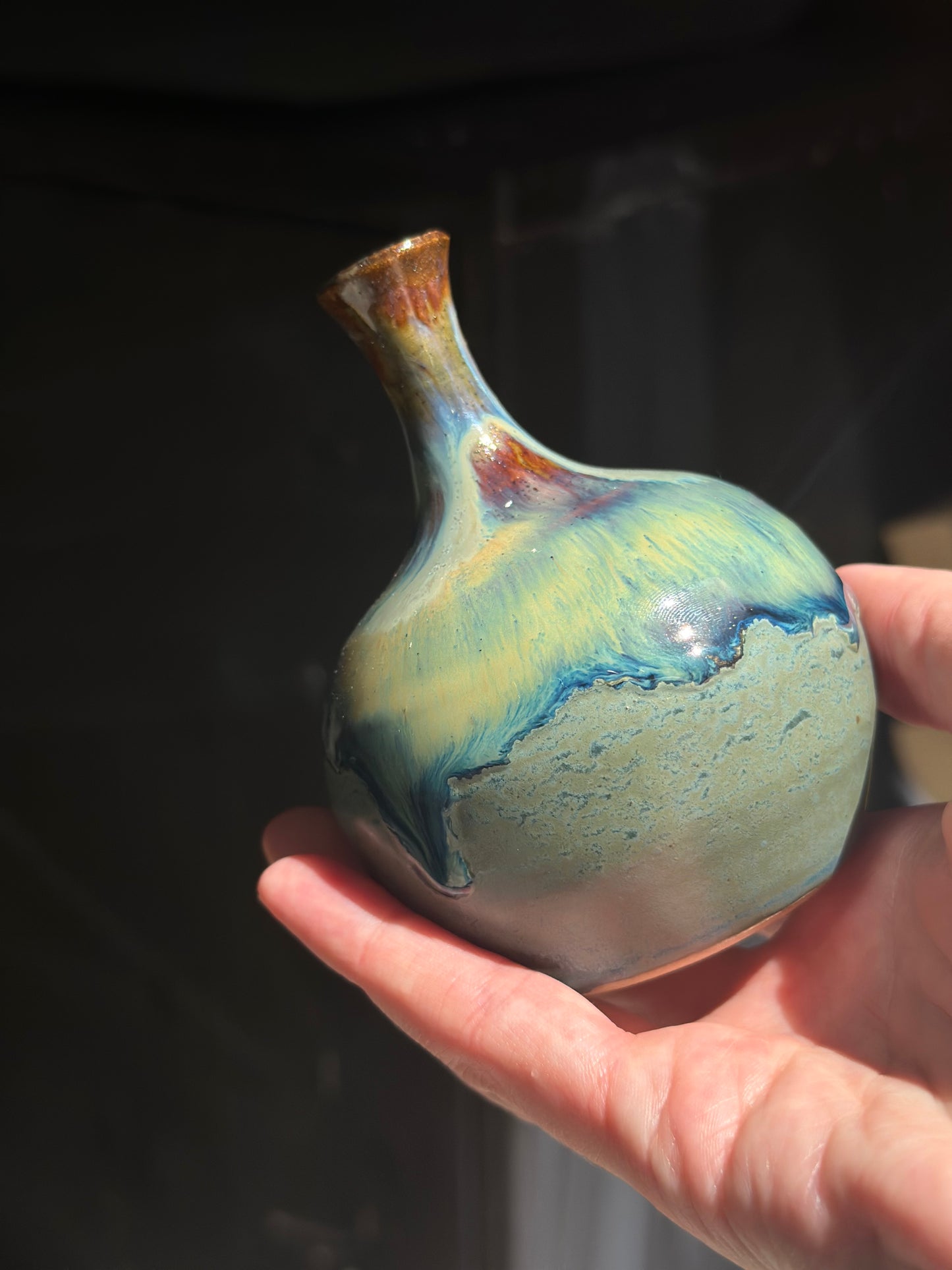 Trippy 60s Bud Vase