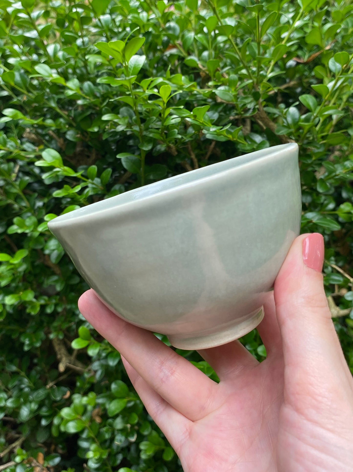 Traditional Japanese Celadon Teabowl