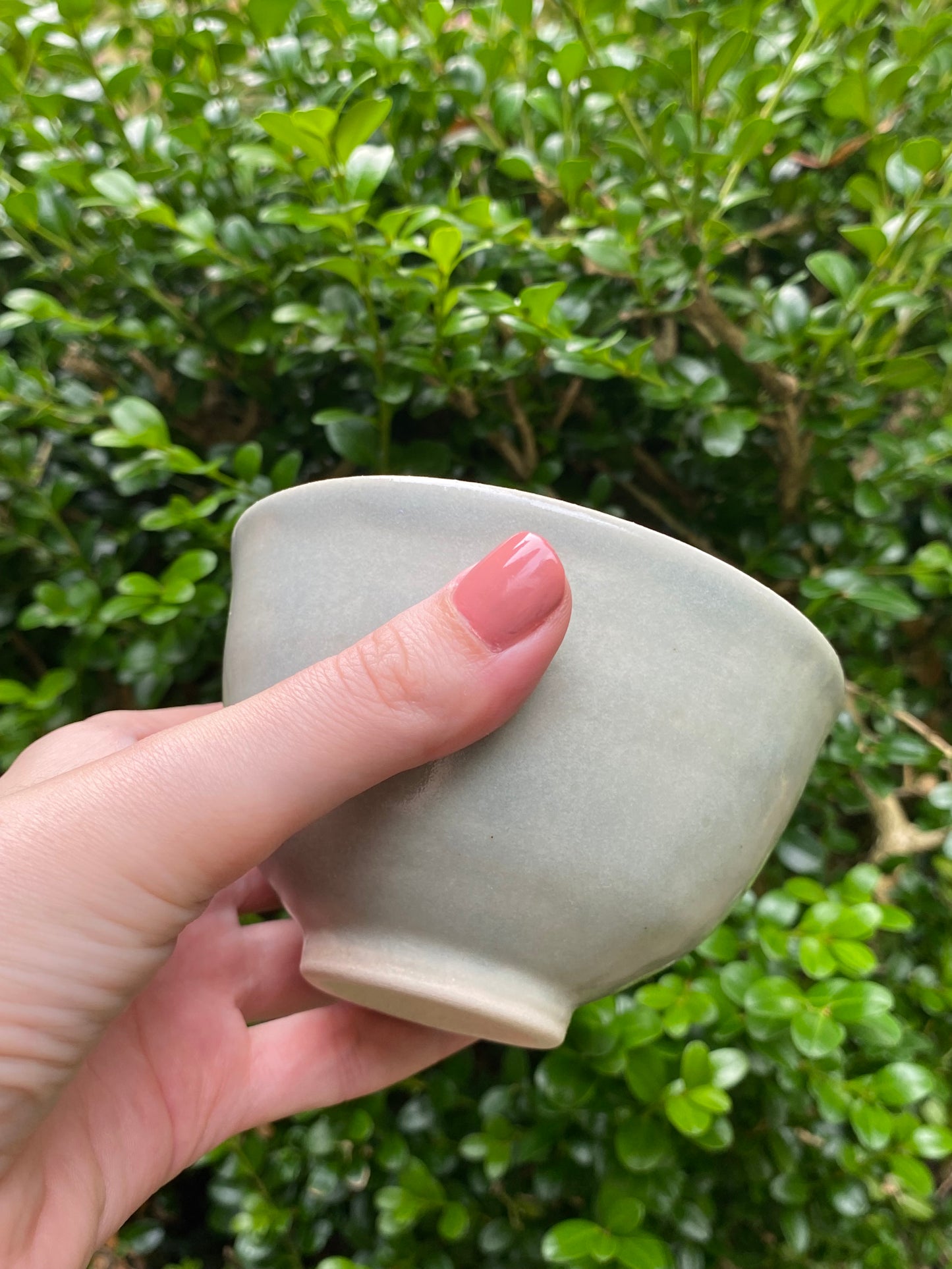 Traditional Japanese Celadon Teabowl