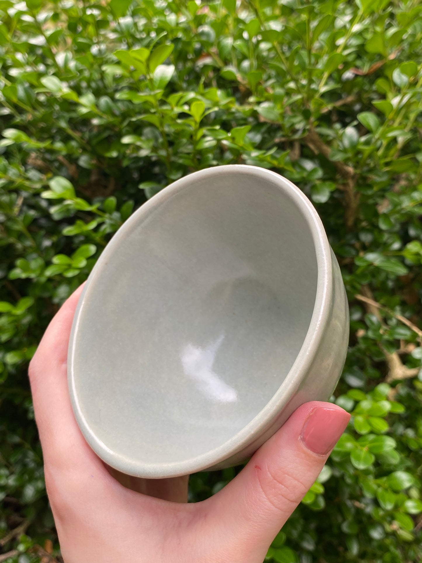 Traditional Japanese Celadon Teabowl