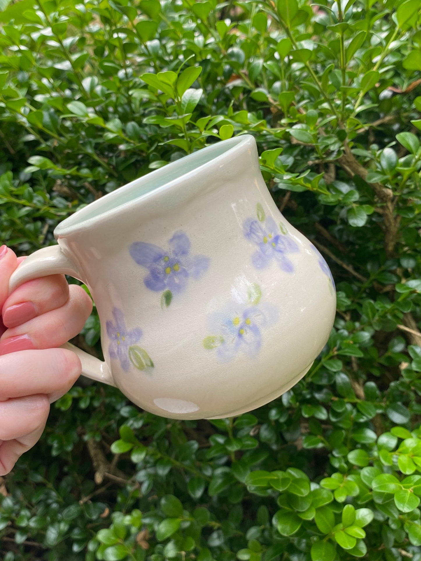 Pastel Flower Mug