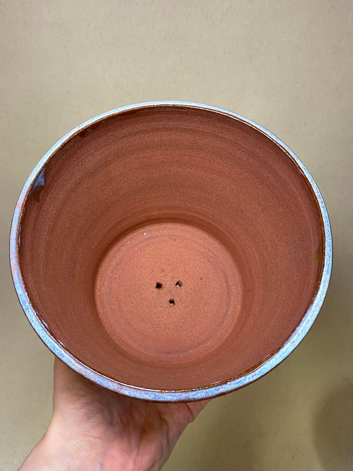Red Clay Tattoo Planter Pot