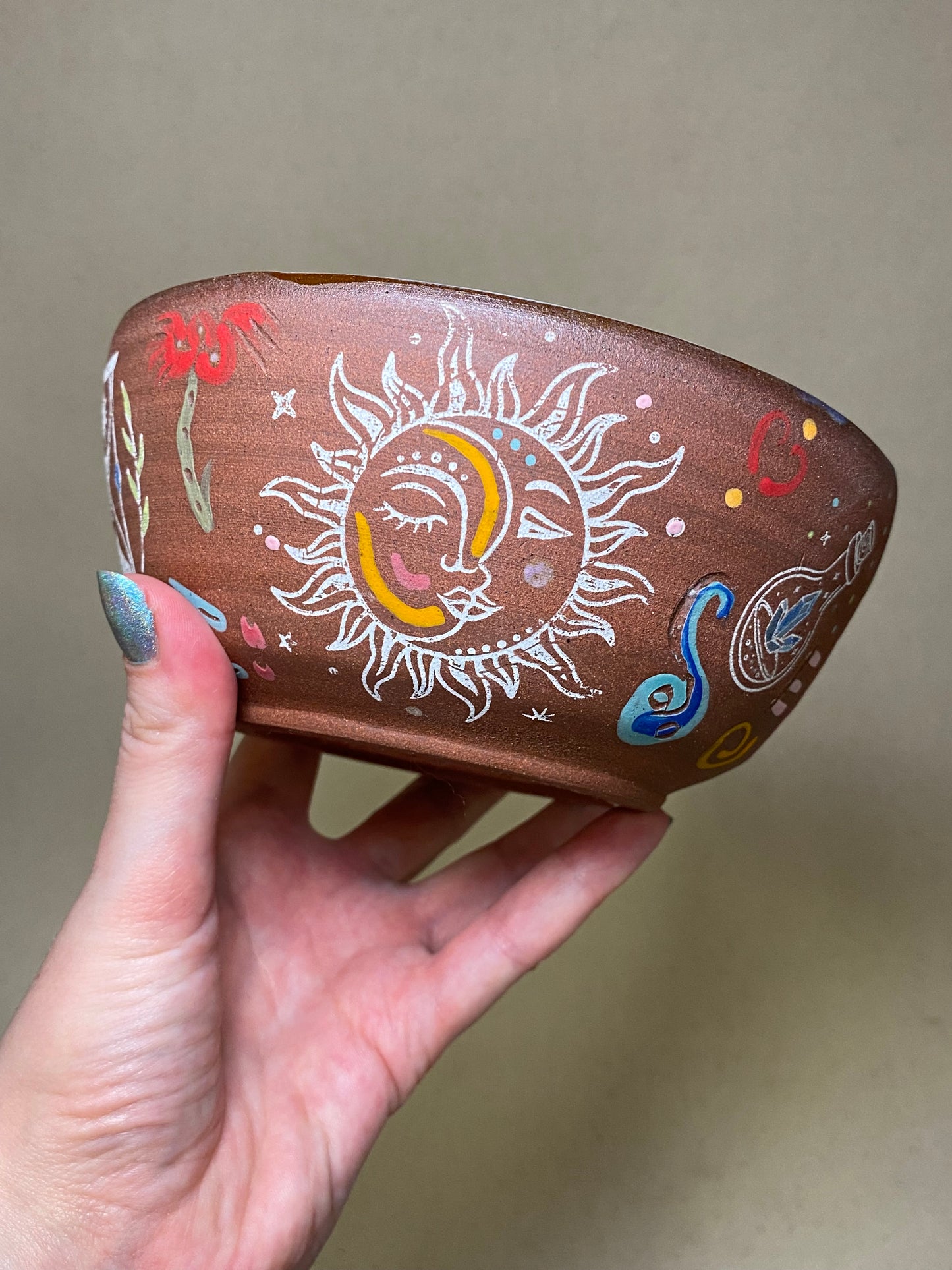 Red Clay Tattoo Witchy Bowl