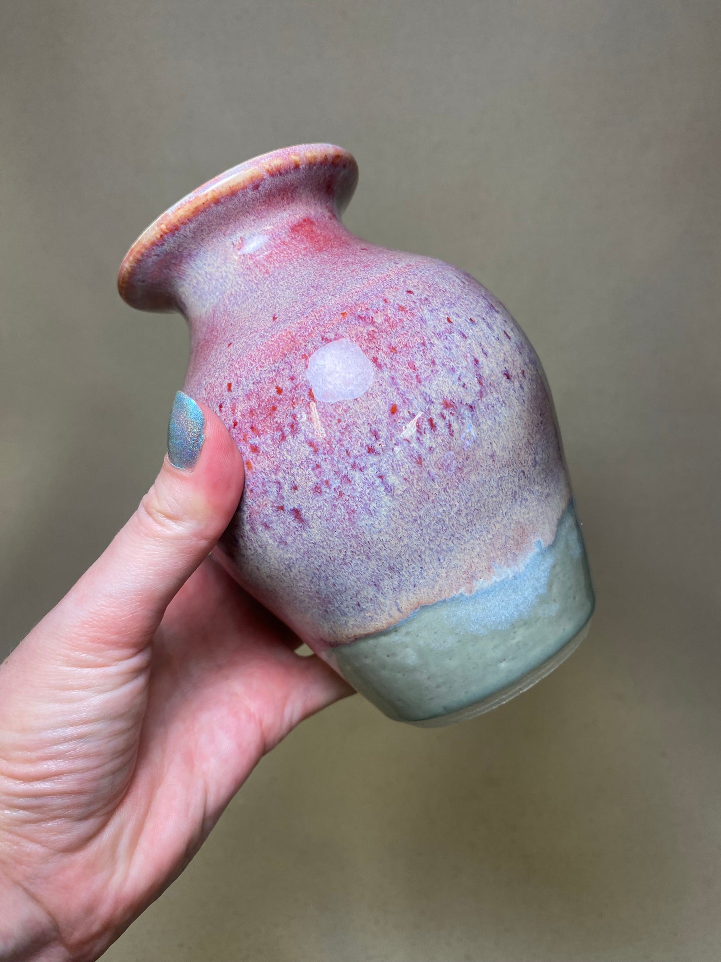 Floating Peonies Small-medium Vase
