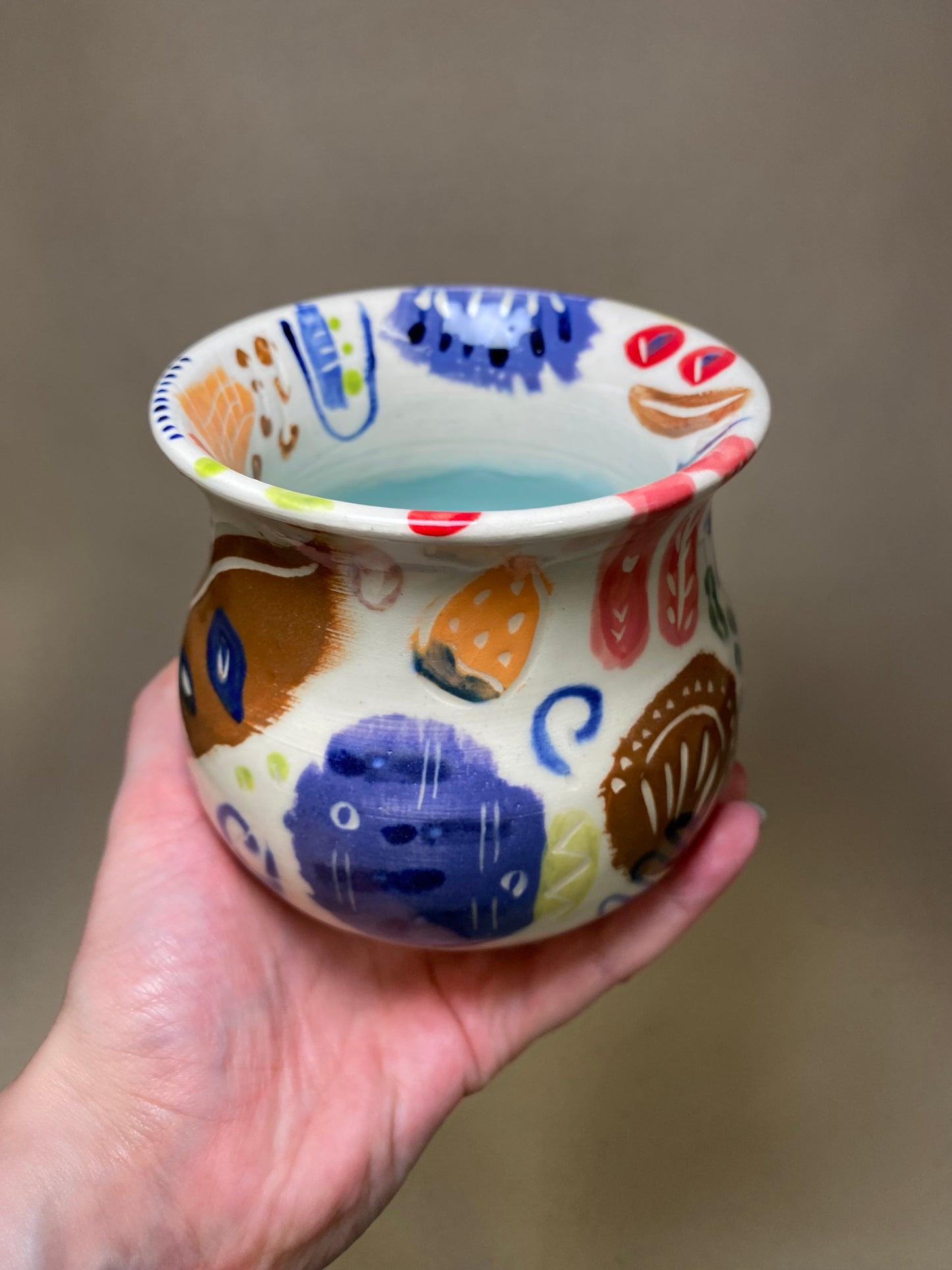 Colourful Abstract Cup