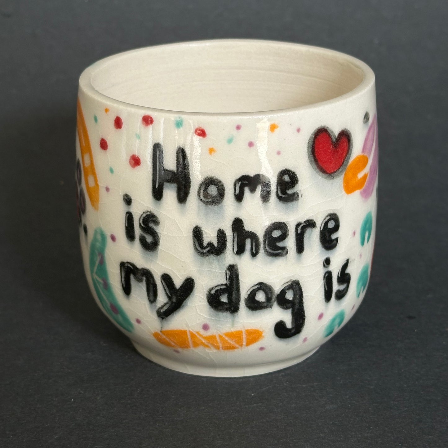 Dog themed Small Planter