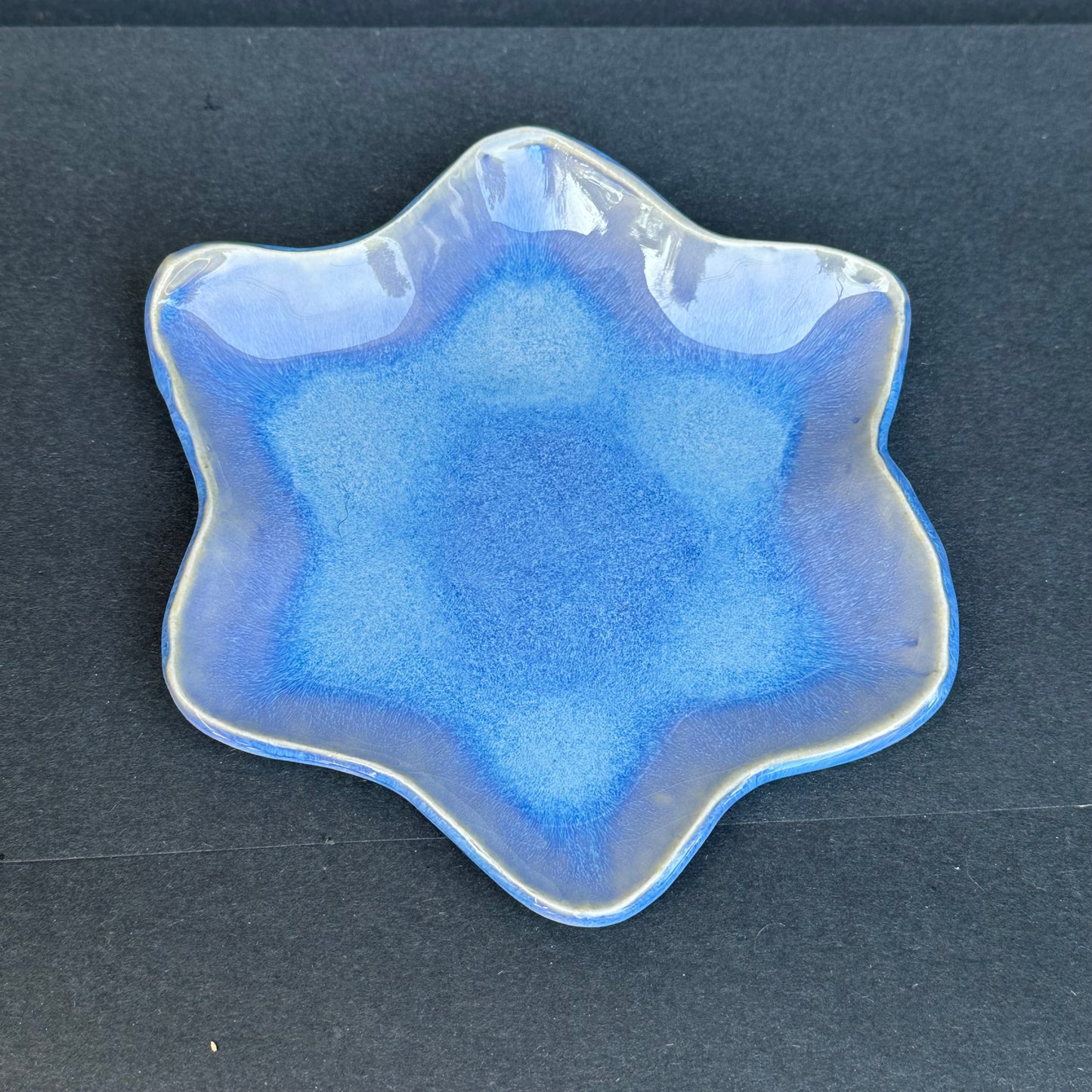 Blue Star Plate