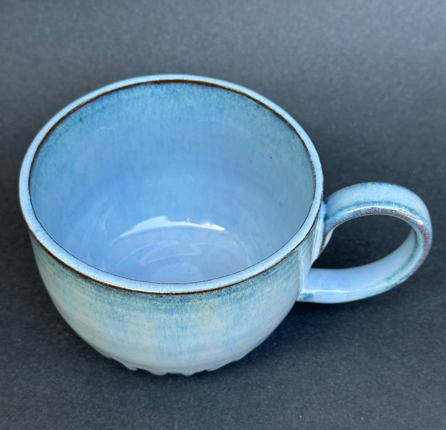 Large Perwinkle Tea-Cup Style Mug
