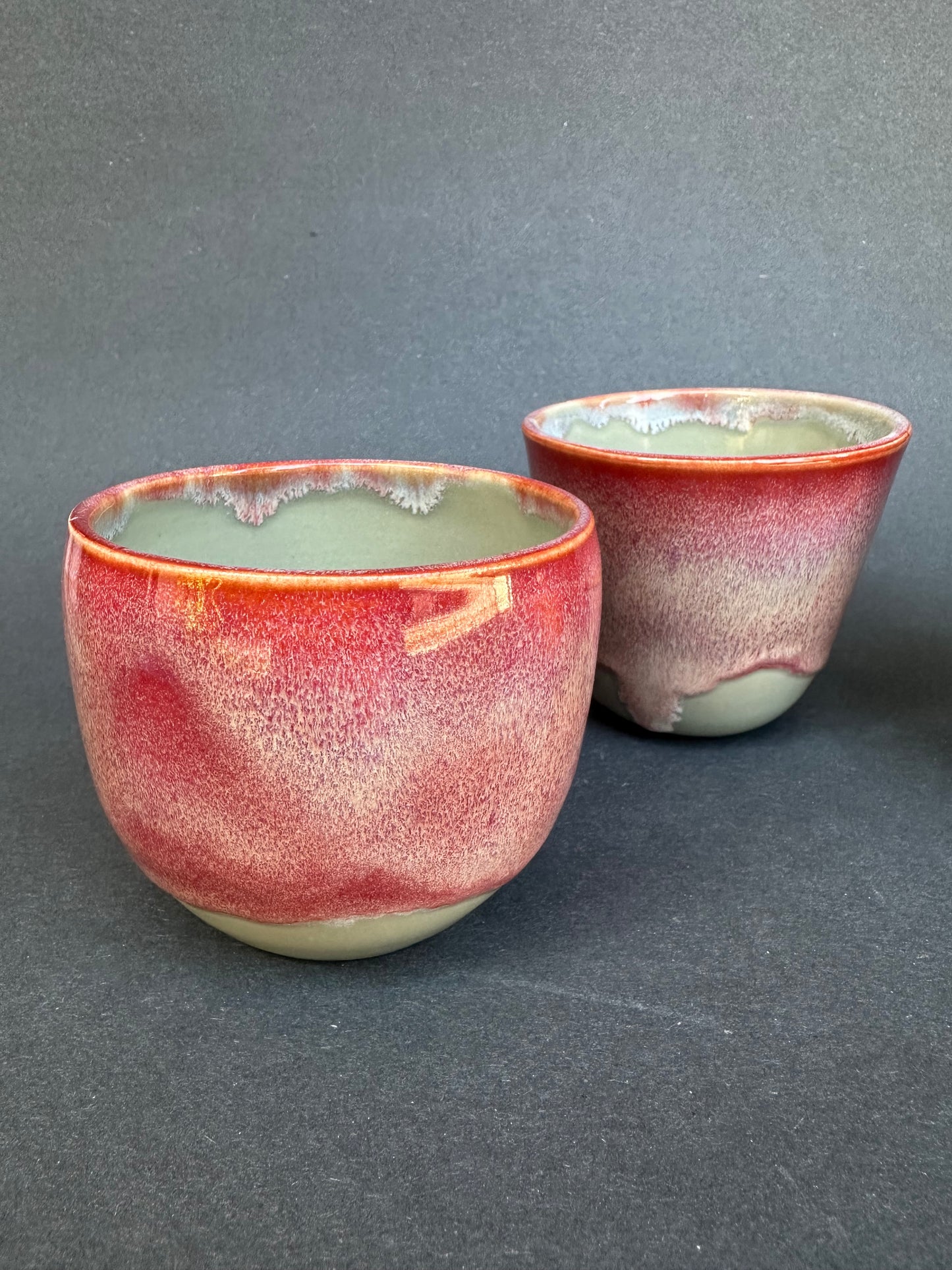 Red Sunset Cups