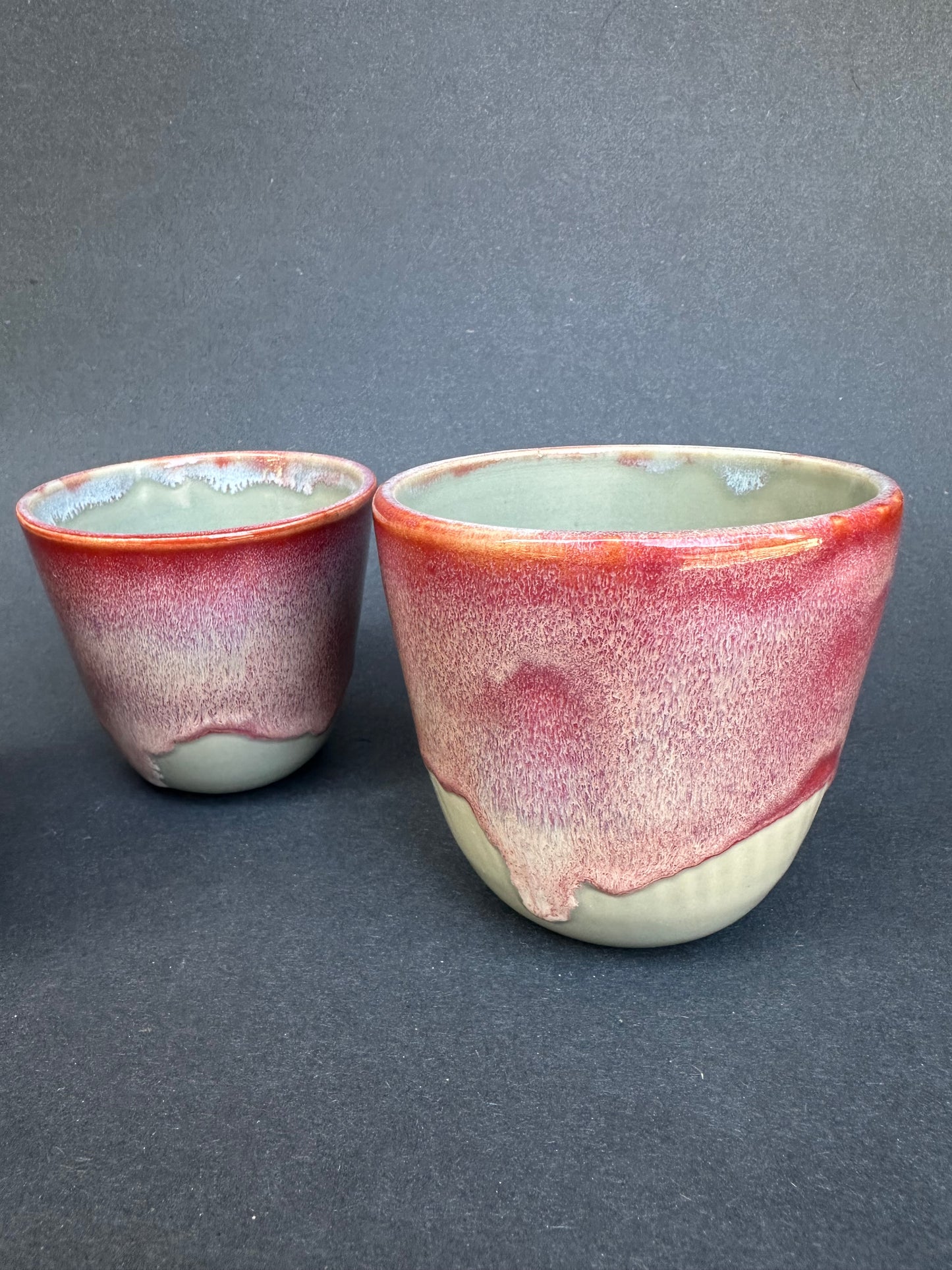 Red Sunset Cups