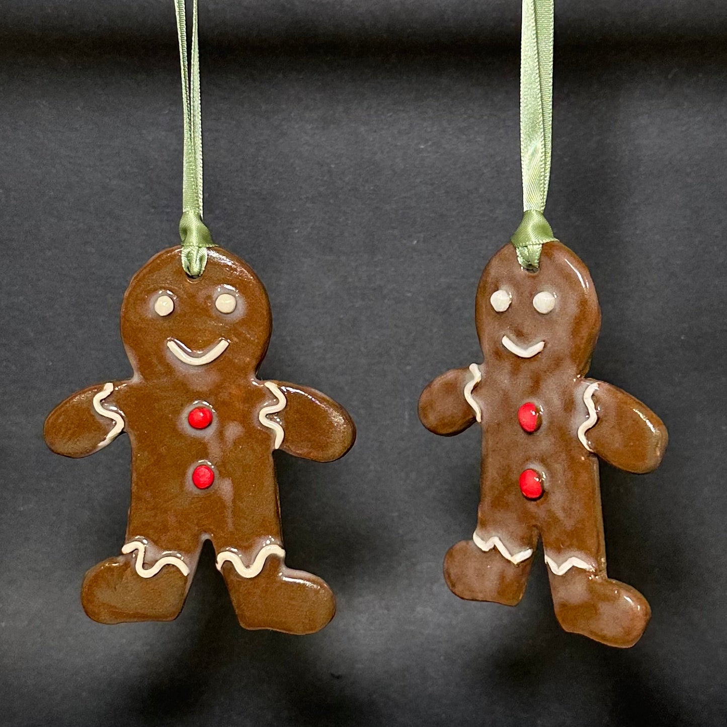 Handmade Gingerbread Man Ornament