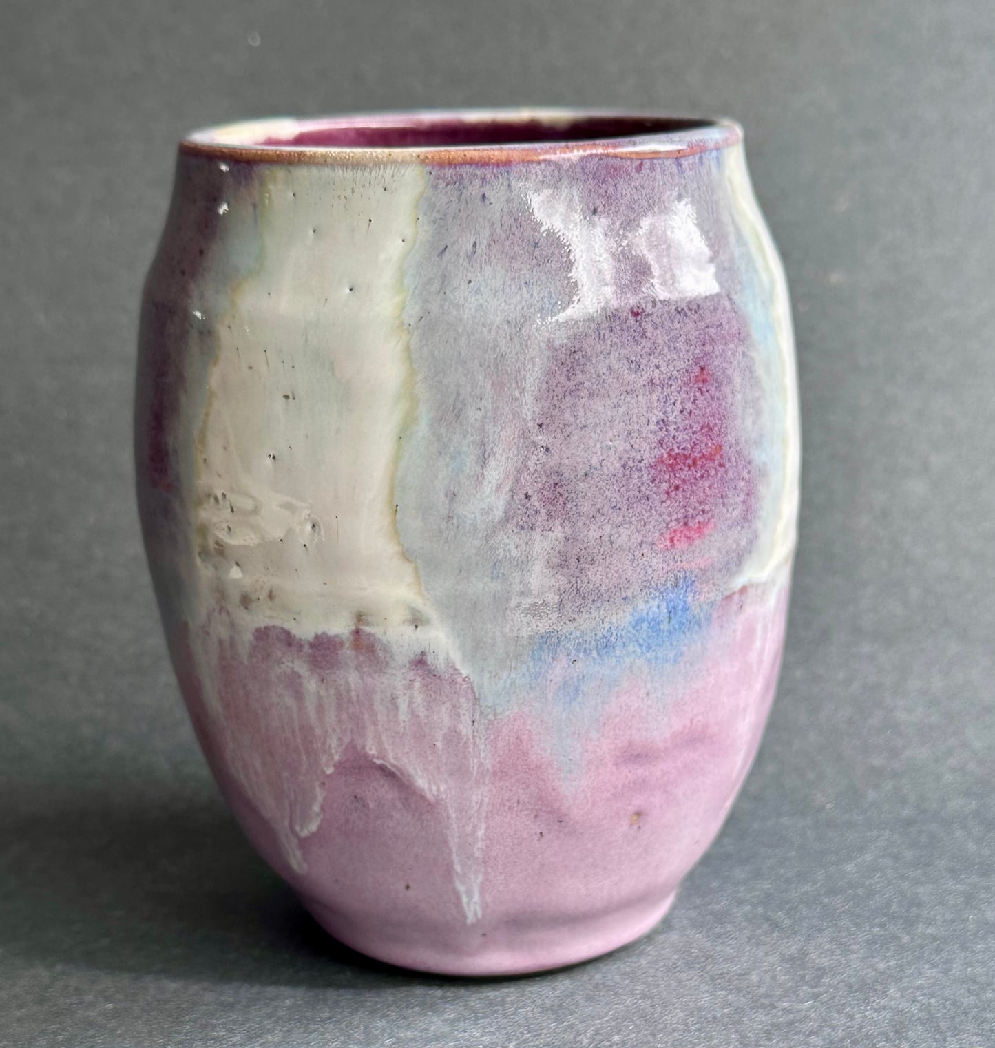 Medium Purple Flower Vase