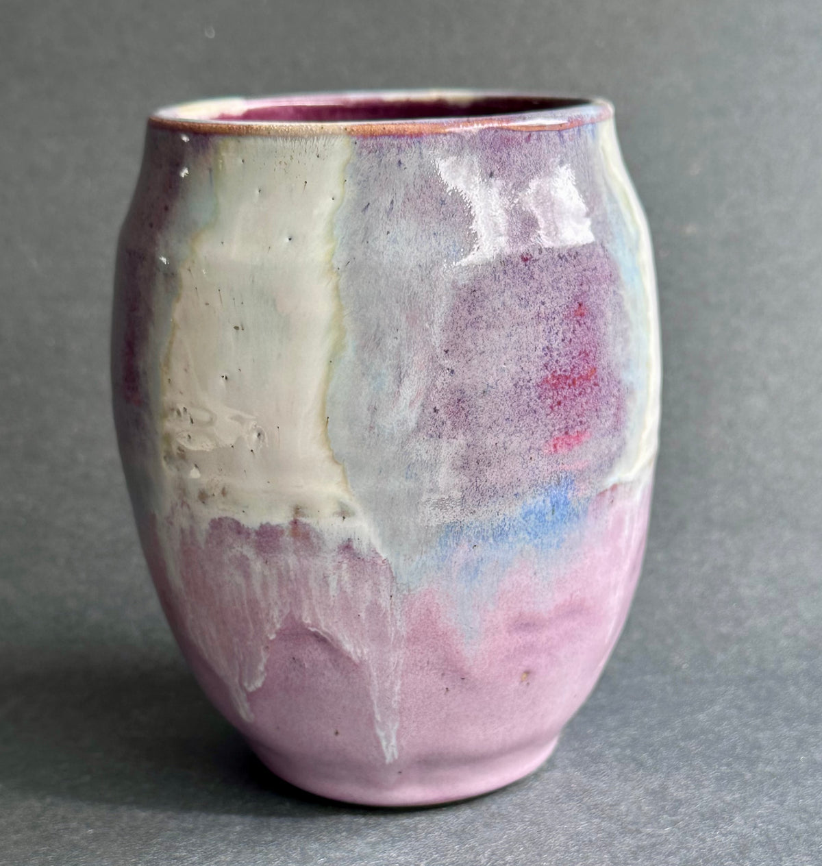 Medium Purple Flower Vase