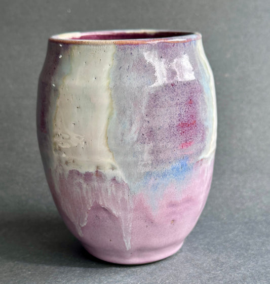 Medium Purple Flower Vase