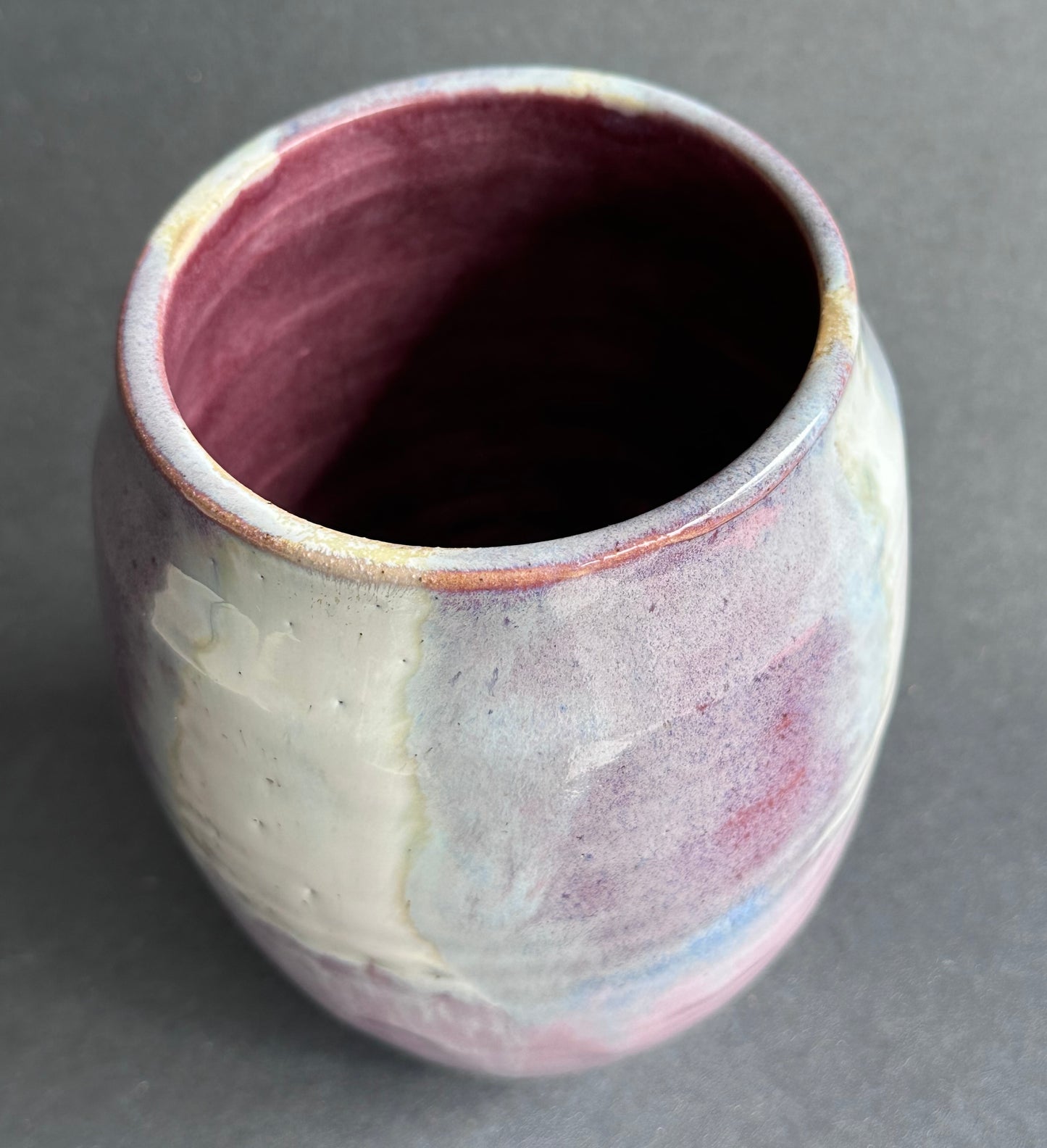 Medium Purple Flower Vase