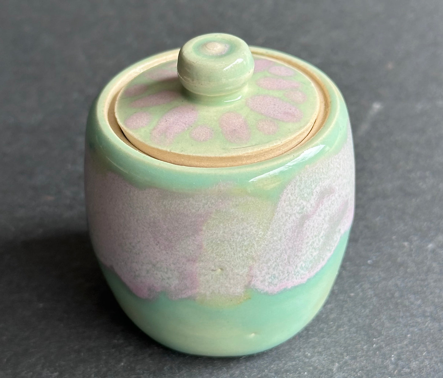 Green and Pink Whisker Holder