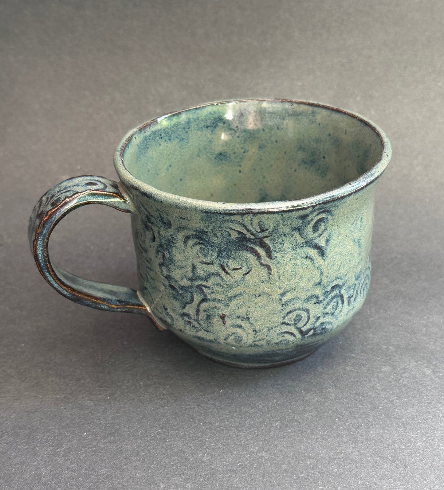 Ocean Waves Large Teacup