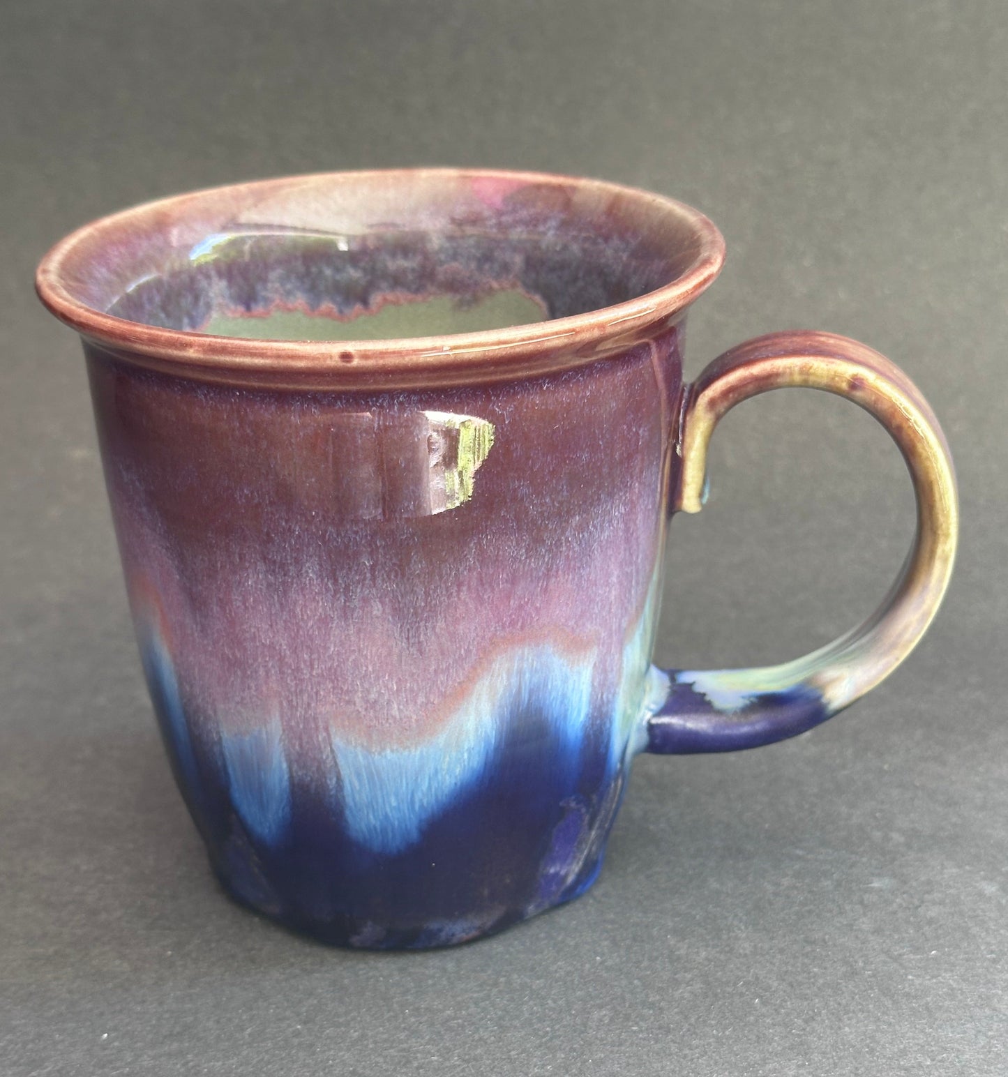 Large Purple Aurora Mug
