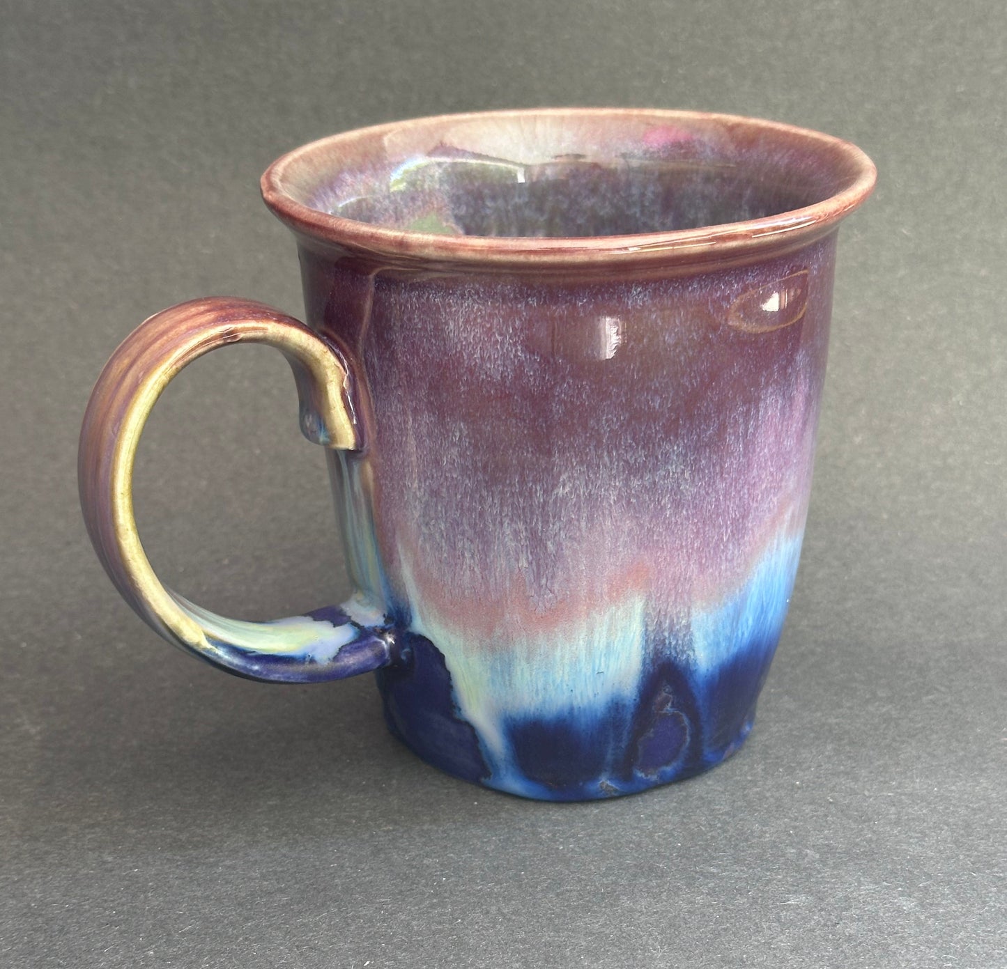 Large Purple Aurora Mug