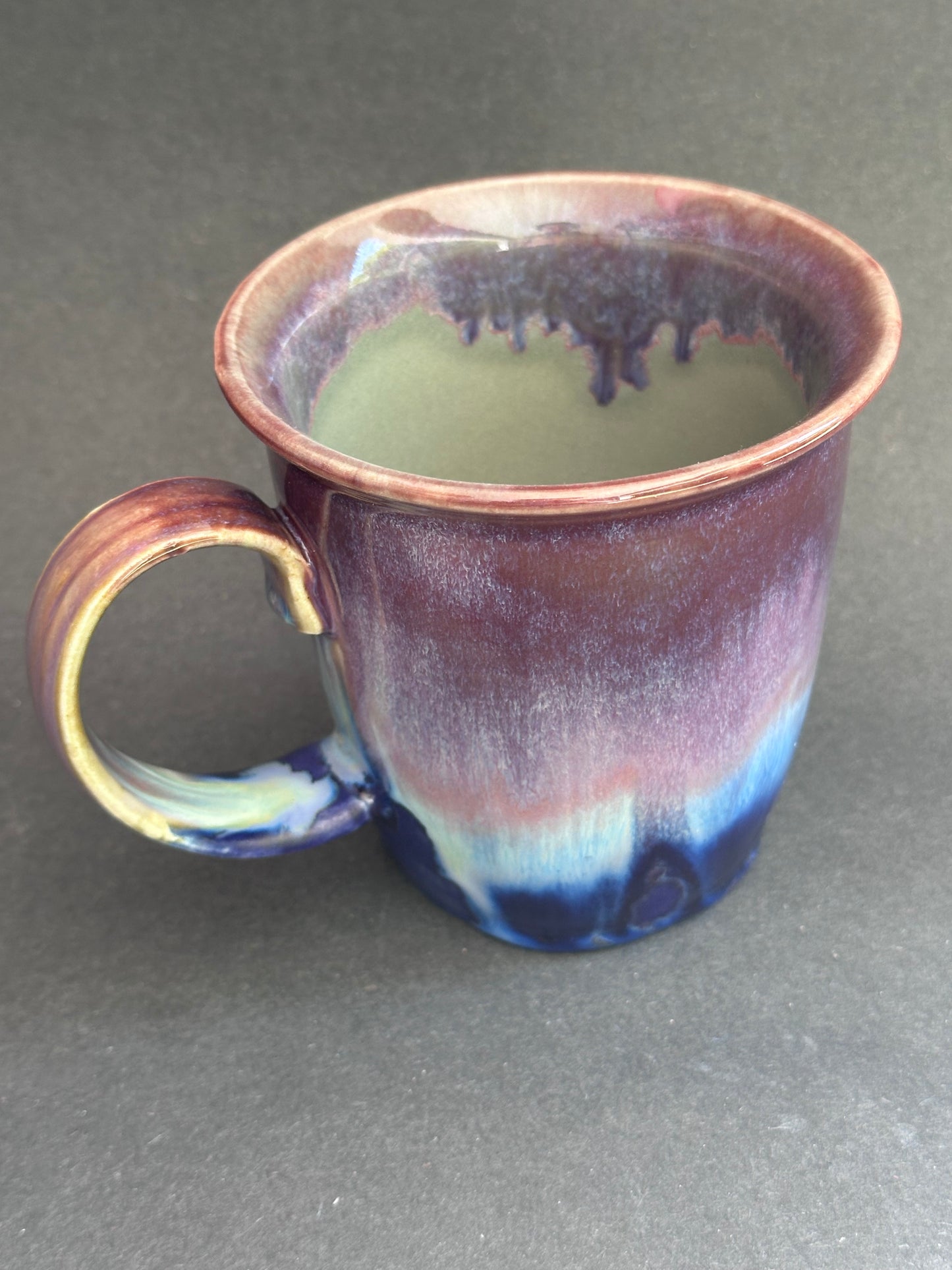 Large Purple Aurora Mug