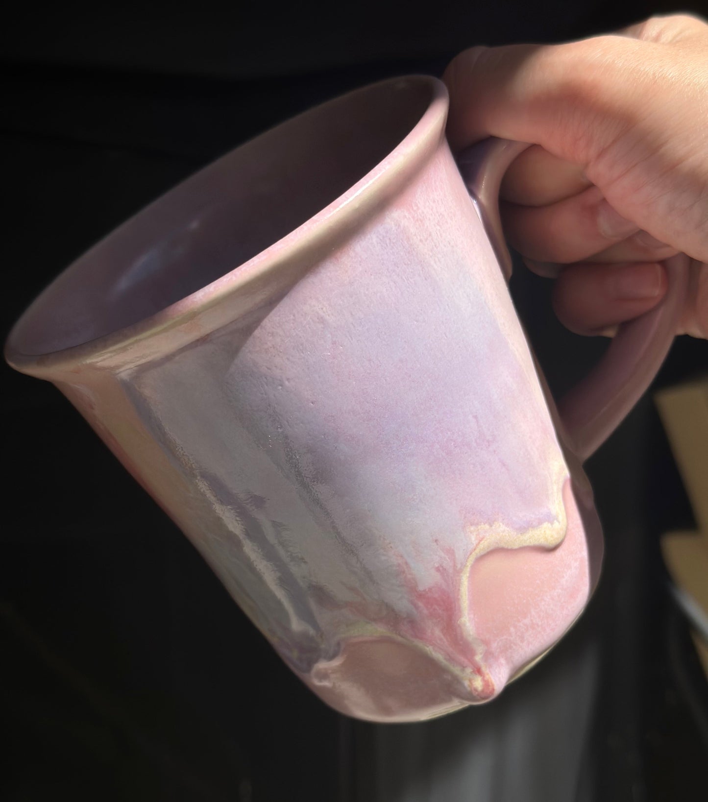 Large Baby Pink Mug