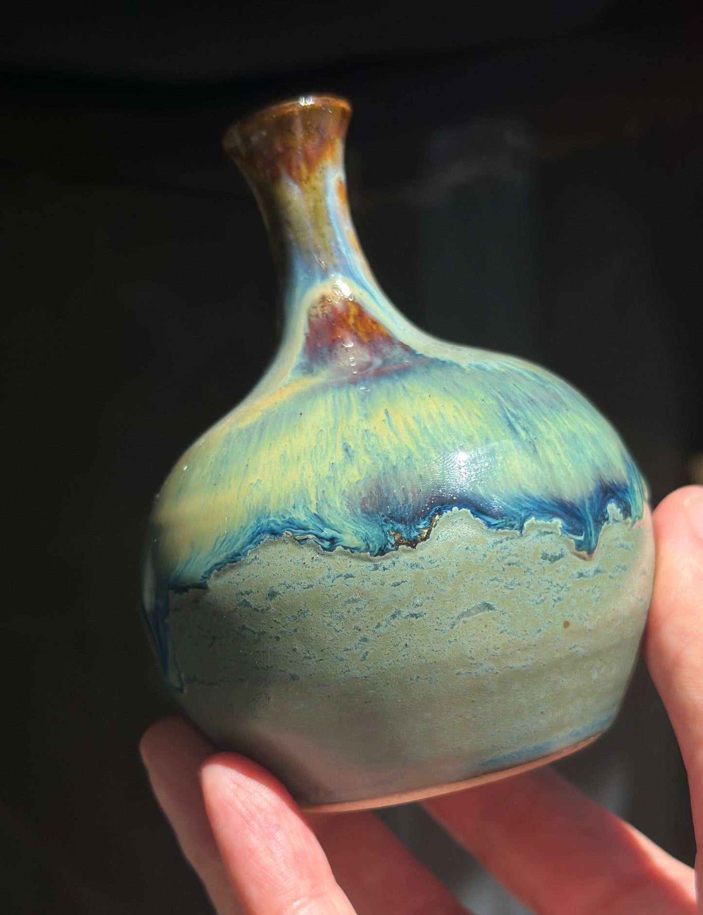 Trippy 60s Bud Vase