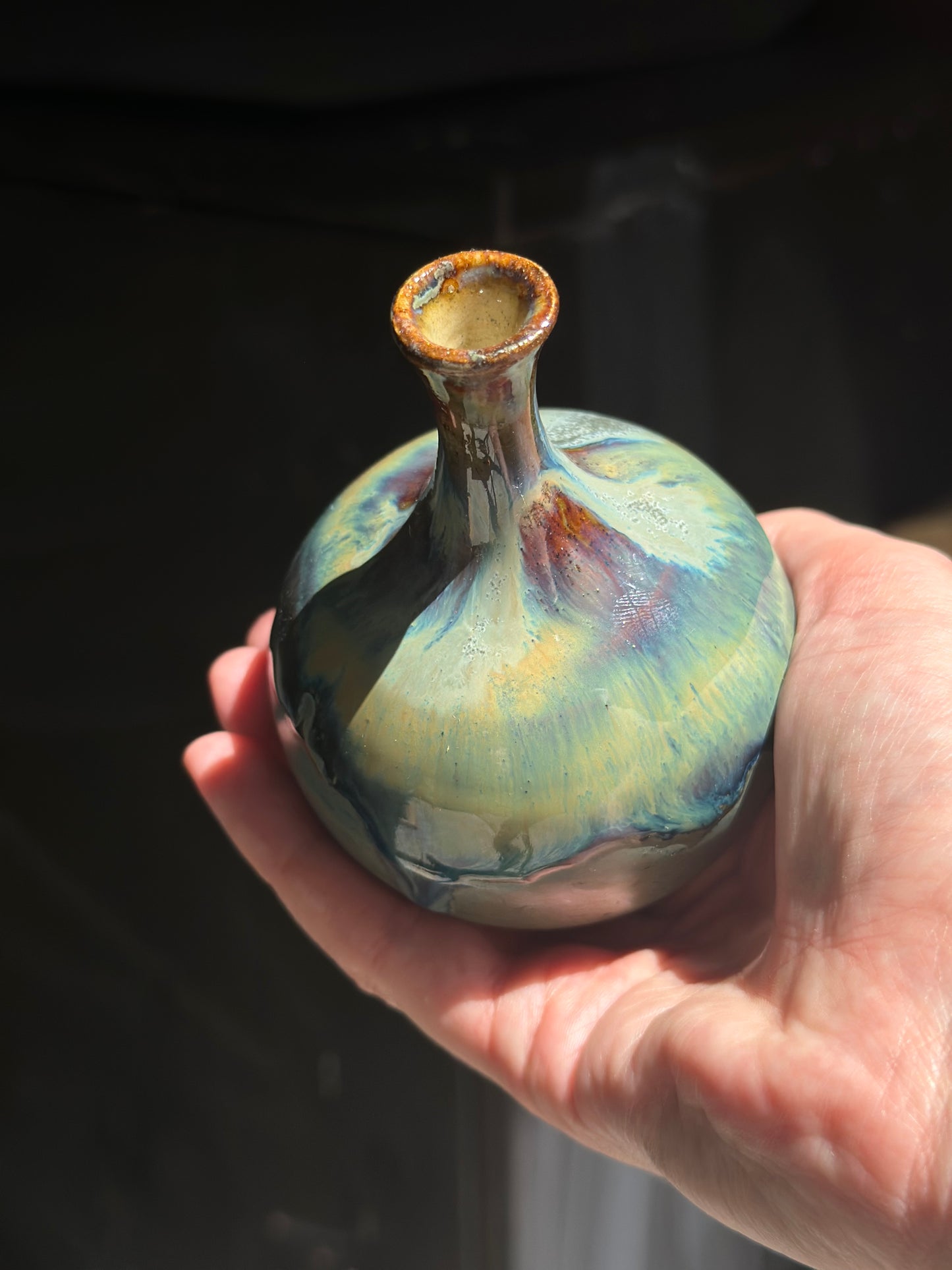 Trippy 60s Bud Vase