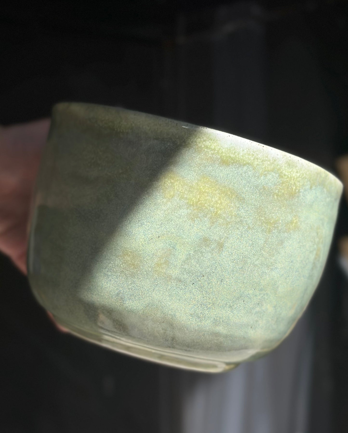 Pastel Green Planter Pot