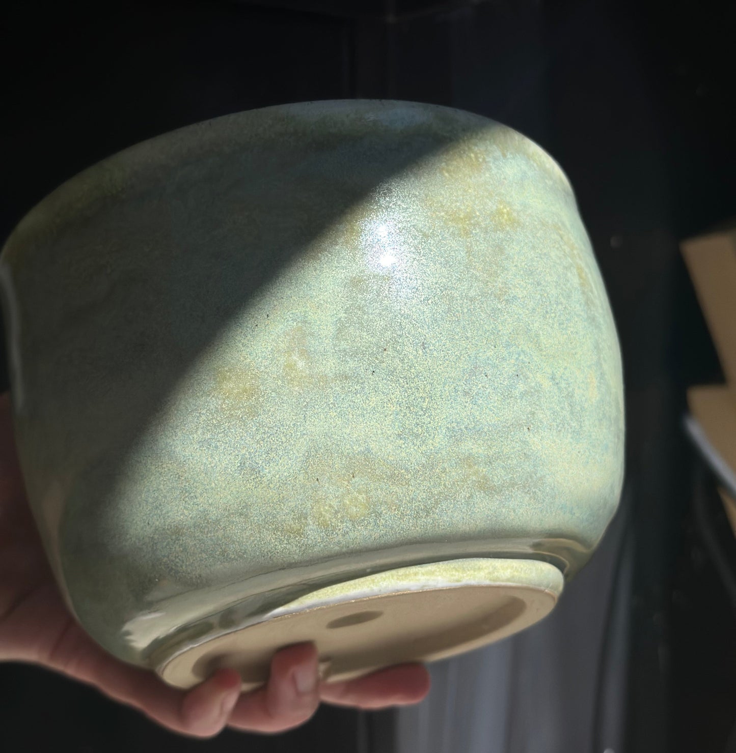 Pastel Green Planter Pot