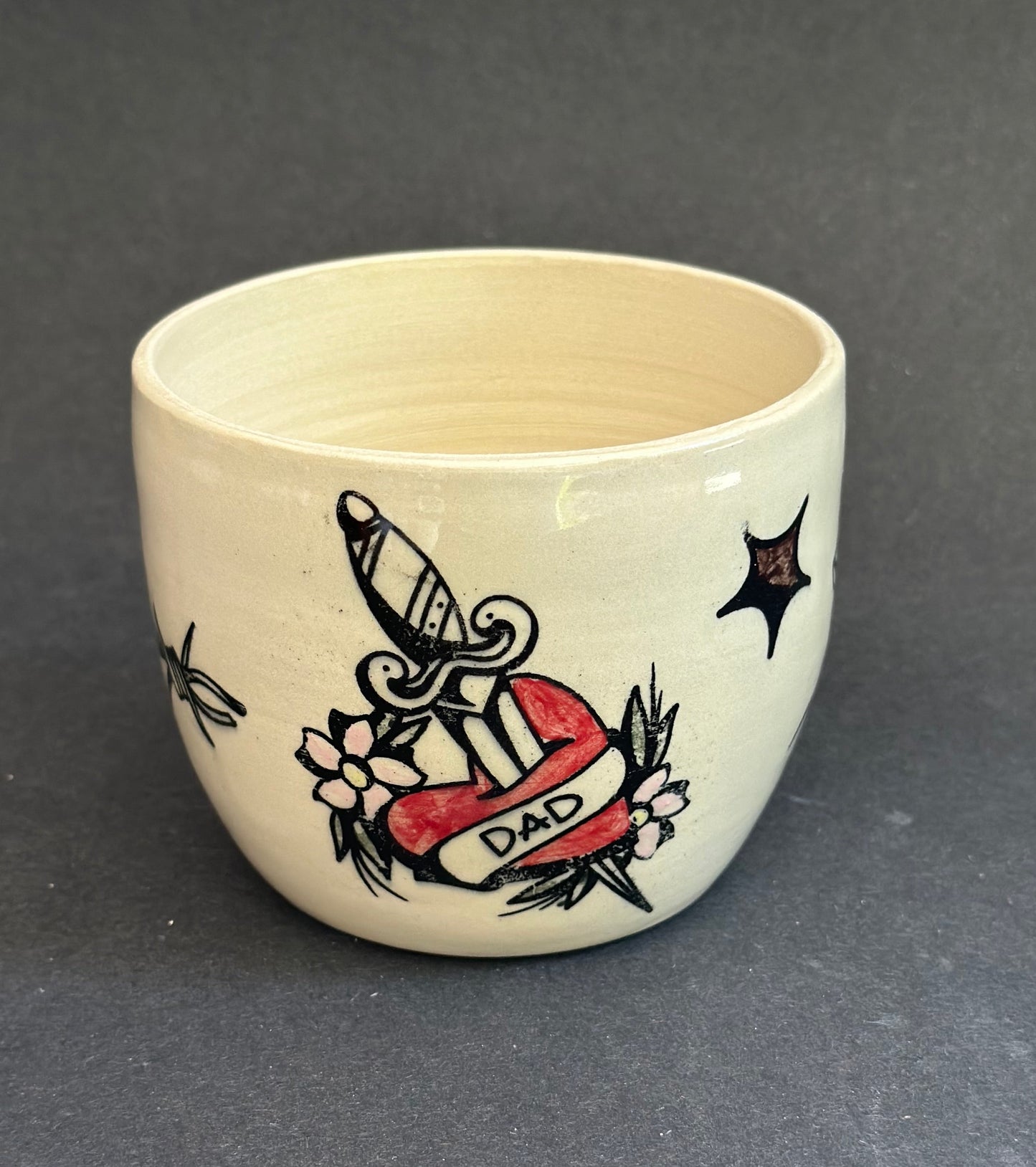 Tattoo Dad Planter