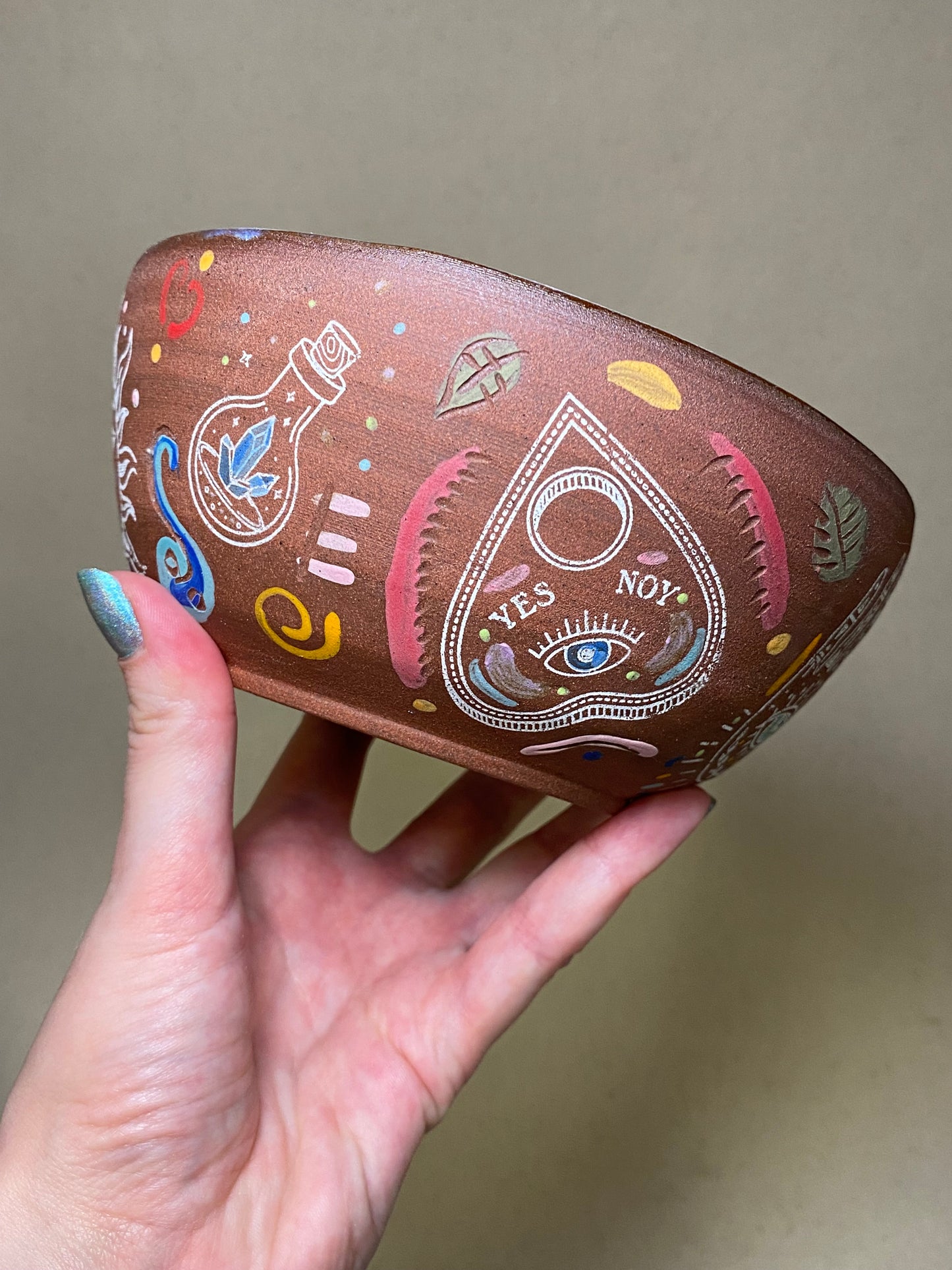 Red Clay Tattoo Witchy Bowl