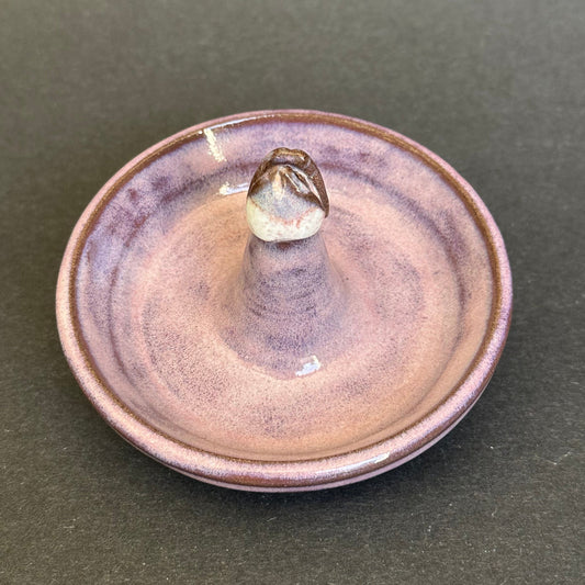Purple Weenie Ring and Incense Holder