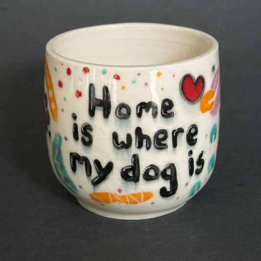 Dog themed Small Planter