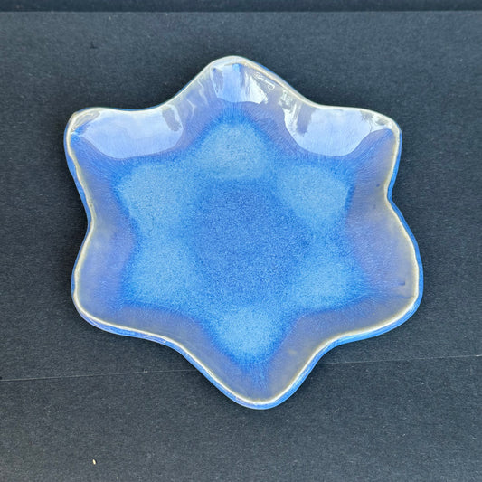 Blue Star Plate