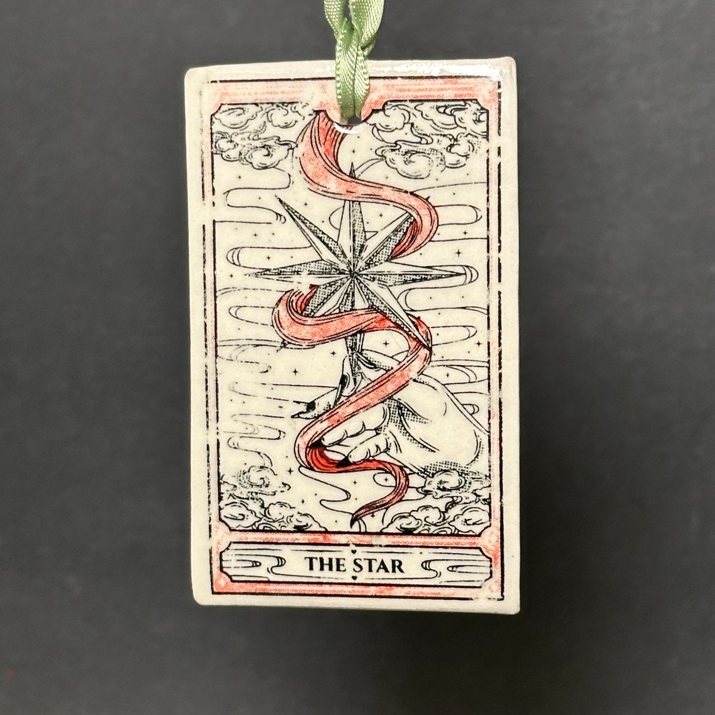 Tarot Card Christmas Ornament
