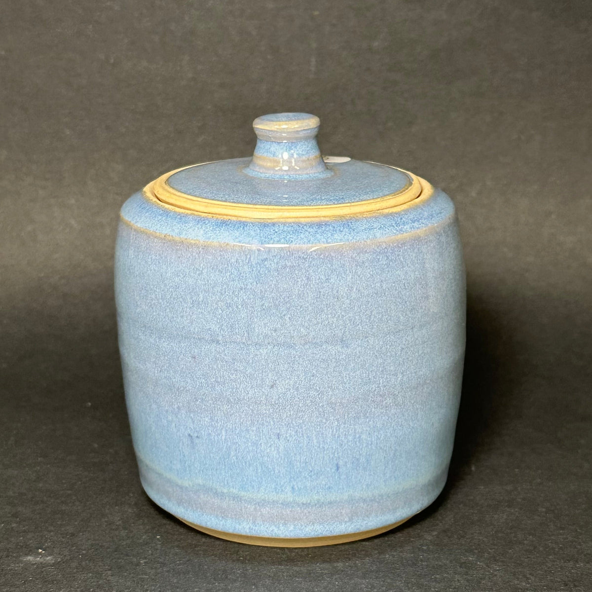 Blue Lidded Jar