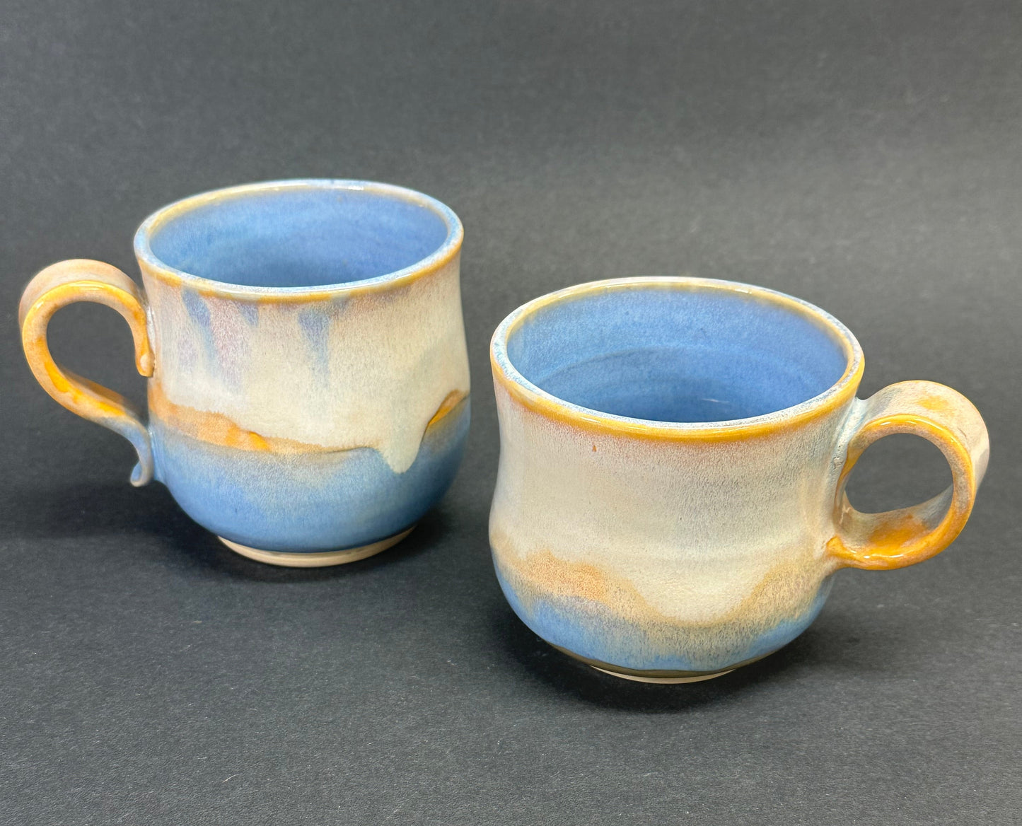 Blue and Orange sunset mug
