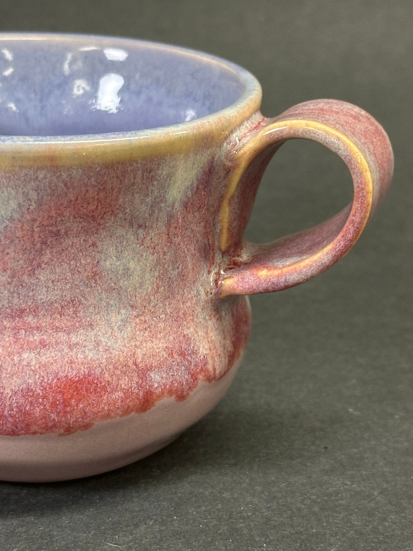 Fuschia and Purple Mug