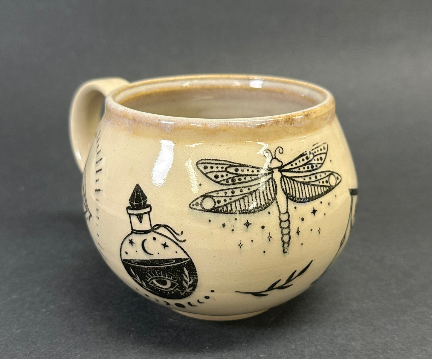 Large Witchy Cauldron Mug