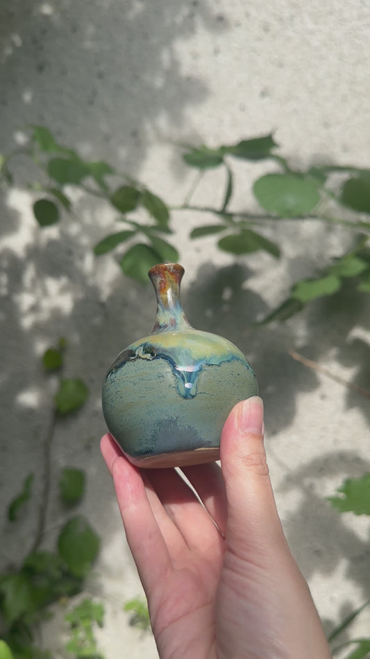 Trippy 60s Bud Vase